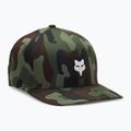 Șapcă pentru bărbați Fox Racing Fox Head Camo Tech Flexfit green camo