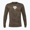 Bărbați ciclism longleeve Fox Racing Ranger Tru Dri murdărie maro