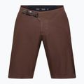 Pantaloni scurți de ciclism Fox Racing Flexair Ascent maro cacao pentru bărbați