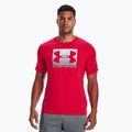 Tricou pentru bărbați Under Armour Boxed Sportstyle red/steel