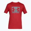 Tricou pentru bărbați Under Armour Boxed Sportstyle red/steel 5