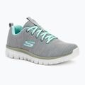 SKECHERS Graceful Twisted Fortune pantofi de antrenament pentru femei gri/mint