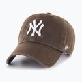 Șapcă 47 Brand MLB New York Yankees CLEAN UP brown