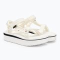 Sandale de drumeție pentru femei Teva Flatform Universal Mesh Print alb strălucitor 4