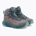 Cizme de trekking pentru femei HOKA Kaha GTX gri înghețat/aqua haze 4