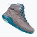 Cizme de trekking pentru femei HOKA Kaha GTX gri înghețat/aqua haze 7