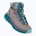 Cizme de trekking pentru femei HOKA Kaha GTX gri înghețat/aqua haze 8