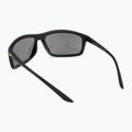 Ochelari de soare bărbați Nike Adrenaline negru mat/gri cu oglindă argintie pentru bărbați 2