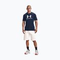 Under Armour UA Sportstyle Logo SS tricou de antrenament pentru bărbați albastru marin 1329590 5