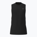Tricou de antrenament bărbați Under Armour Left Chest Cut Off Tank black/black