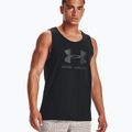 Maieu de antrenament pentru bărbați Under Armour Sportstyle Logo Tank negru 1329589 3
