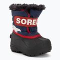 Ghete pentru copii Sorel Snow Commander nocturnal/sail red