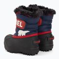 Ghete pentru copii Sorel Snow Commander nocturnal/sail red 3