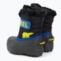 Ghete pentru copii Sorel Snow Commander black/super blue 3