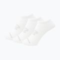New Balance Flat Knit Flat Knit No Show șosete 3 perechi alb