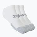 Under Armour Heatgear No Show șosete sport 3 perechi alb 1346755