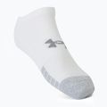 Under Armour Heatgear No Show șosete sport 3 perechi alb 1346755 2