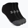 Under Armour Heatgear No Show șosete sport 3 perechi negru 1346755