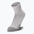 Under Armour Heatgear Quarter șosete sport 3 perechi alb și gri 1353262