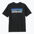 Tricou de trekking pentru bărbați Patagonia P-6 Logo Responsibili-Tee black 3