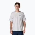 Tricou de trekking pentru bărbați Patagonia P-6 Logo Responsibili-Tee white 2