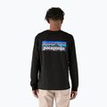 Longsleeve de trekking pentru bărbați Patagonia P-6 Logo Responsibili black 3