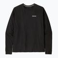 Longsleeve de trekking pentru bărbați Patagonia P-6 Logo Responsibili black 4