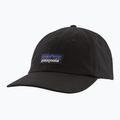 Șapcă cu cozoroc Patagonia P-6 Label Trad black