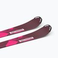 Schiuri de coborâre pentru copii Salomon Lux Jr S + C5 bordeau/pink 9