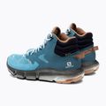 Încălțăminte de trekking pentru femei Salomon Predict Hike Mid GTX albastră L41460700 3
