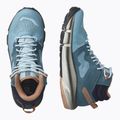 Încălțăminte de trekking pentru femei Salomon Predict Hike Mid GTX albastră L41460700 14