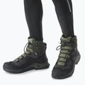 Încălțăminte de trekking pentru bărbați Salomon Quest Element GTX verde L41457100 9