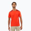 Tricou de trekking Salomon Outline SS roșu LC1715200 pentru bărbați
