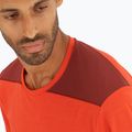Tricou de trekking Salomon Outline SS roșu LC1715200 pentru bărbați 5