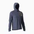 Bărbați Salomon Outline FZ Hoodie bluză cu glugă fleece albastru marin LC1712100 5
