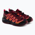 Pantofi de trekking pentru copii Salomon XA Pro V8 maro L41613800 5