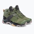 Încălțăminte de trekking pentru femei Salomon X Ultra 4 MID GTX verde L41625100 4