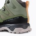 Încălțăminte de trekking pentru femei Salomon X Ultra 4 MID GTX verde L41625100 10