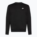 Bluză pentru bărbați Nike Sportswear Club Fleece Crew black/white