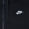 Hanorac pentru bărbați Nike Sportswear Club Hoodie FZ black/black/white 3