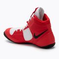 Încălțăminte de wrestling Nike Fury university red/white/black 3