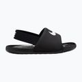Șlapi pentru copii Nike Coffee black/white/white/white 8