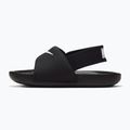 Șlapi pentru copii Nike Coffee black/white/white/white 9