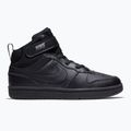 Încălțăminte pentru copii Nike Court Borough Mid 2 black/black/black