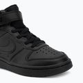 Încălțăminte pentru copii Nike Court Borough Mid 2 black/black/black 7