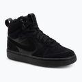 Încălțăminte pentru copii Nike Court Borough Mid 2 black/black/black
