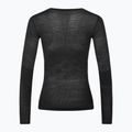 Bluză termică damă Smartwool Intraknit Merino 200 Crew black/white 2