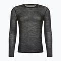 Bluză termică pentru bărbați Smartwool Intraknit Merino 200 Crew black/white