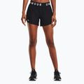 Under Armour Play Up 5 In pantaloni scurți de antrenament pentru femei negru/negru/alb negru/alb