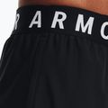 Under Armour Play Up 5 In pantaloni scurți de antrenament pentru femei negru/negru/alb negru/alb 4